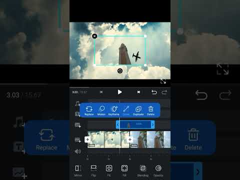 Puzzle Transition in Vn Video Editor Tutorial #shorts