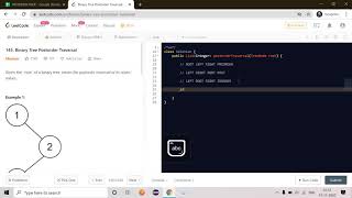Binary Tree Postorder Traversal (Recursive)