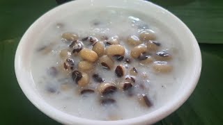 Rice pudding with black eyed peas |បង្អែមសណ្តែកអង្គុយ ឬបង្អែមចាដូវ