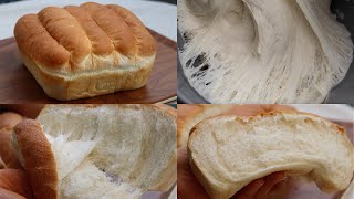 【イーストレシピ】絹のような食パン・秘密にしたいくらいの製法 / 70%中種法のパン作り