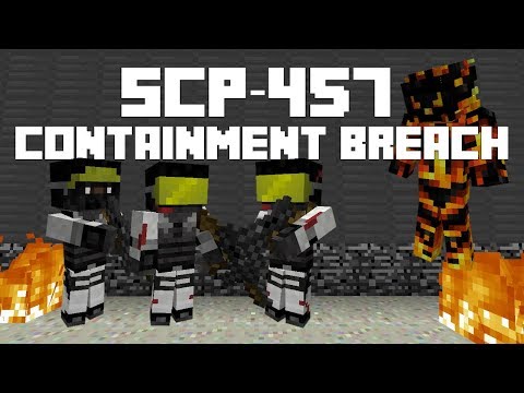 Scp 457 Containment Breach Minecraft Burning Man Vidly Xyz - scp 106 roblox minitoons scp containment breach wiki