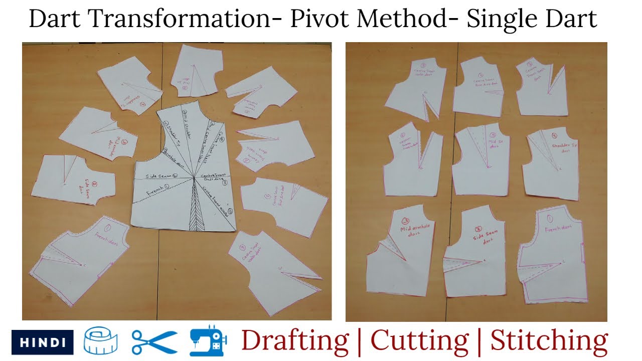 Beginner S Guide On Pattern Making Dart Manipulation Day 4 Pivot