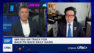 Tom Lee: Market is rising for all the right reasons