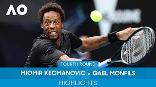 Miomir Kecmanovic v Gael Monfils Highlights (4R) | Australian Open 2022