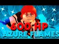 600 HP + 93% Damage Reduction AZURE FLAMES BUILD | Deepwoken