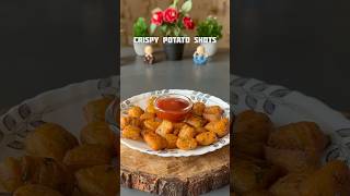 Trending recipe of crispy potato shots #shorts #recipe #food #snacks #potato