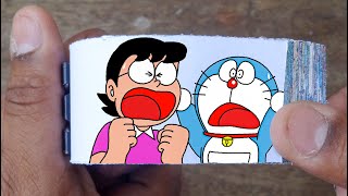 Doraemon Cartoon Flipbook #33 | Nobita Scares his Mom Flip Book | Flip Book Artist 2022