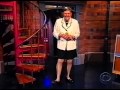 Gerard Mulligan as Condoleezza Rice—Letterman show