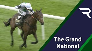 Leighton Aspell rides PINEAU DE RE to win the 2014 Grand National - interviews with jockey & trainer