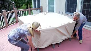 Season Sentry Universal Patio Covers by ATLeisure on QVC