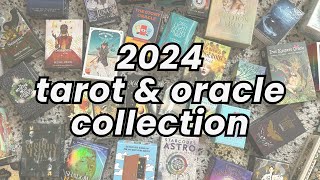 My 2024 Tarot & Oracle Deck Collection ☀️