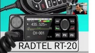 NEW - RADTEL RT20M (ABBREE 2520), VHF UHF DUAL BAND - AirBand PMR , Bluetooth