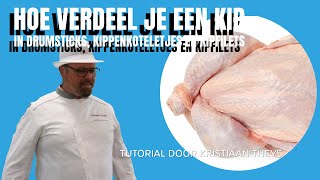 Hoe versnijd je een hele kip in drumsticks, kippenkoteletjes en kipfilets? Tips en tricks!