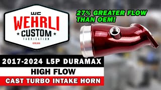 2017-2024 L5P Duramax High Flow Cast Turbo Intake Horn