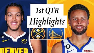 Golden State Warriors vs. Denver Nuggets Full Highlights 1st QTR | 2022 NBA Preseason