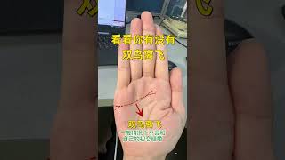 🔥看看你有沒有雙鳥離飛 🤚☯看看是不是跟你一樣的手紋，#palmistry  #手相