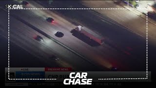 Stolen car leads police on high-speed pursuit