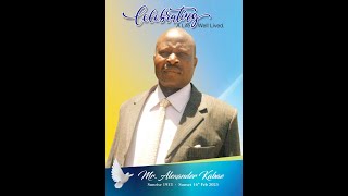 ALEXANDER KABAE SEND OFF,MITHERU CATHOLIC CHURCH..........