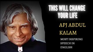 APJ Abdul Kalam Inspiring Speech on India #success #life