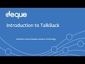 Intro to Talkback: Android's Screen Reader Assistive Technology