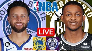 LIVE: GOLDEN STATE WARRIORS vs SACRAMENTO KINGS | NBA | PLAY BY PLAY | SCOREBOARD