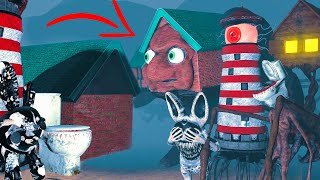 EVERYTHING TURNED INTO MONSTERS | NIGHTMARE GRANNY HOUSE, HOUSE HEAD, TOILET MONSTER, ZOONOMALY