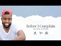 Before I Complain - Bj'orn Pierre