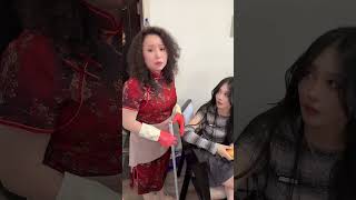 【老宫啊】當女朋友朋友生氣回娘家時，還得是我未來丈母娘有招#老婆 #美丽 #熱門 #funny #有趣 #搞笑 #shorts