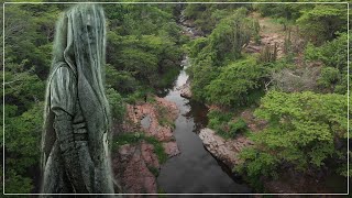 La llorona ahogó a sus hijos en este río