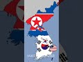 A Guerra Da Coreia | #countryballs #edit #shorts