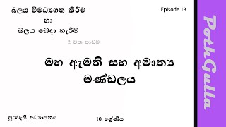 බලය  විමධ්‍යගත කිරීම හා බලය බෙදා හැරීම | Epic 13 | Grade 10 | Civic Education | meegaskumbura | Poth