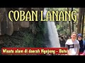 COBAN LANANG | Wisata alam air terjun di dusun Ngujung kota Batu