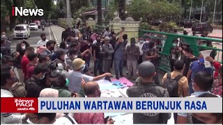 Protes Diusir Pihak Keamanan, Puluhan Wartawan Geruduk Kantor Wali Kota Medan - iNews Pagi 17/04