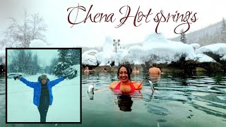 Chena Hot Springs Alaskan winter resort.