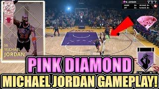 NBA 2K18 PINK DIAMOND MICHAEL JORDAN GAMEPLAY! BEST PINK DIAMOND IN NBA 2K18 MYTEAM