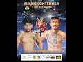 Dhruv Shirodkar Vs Kabin Deshar Wami_MMAFI Mixed Martial Arts Federation India.