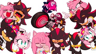 Another WHOLESOME ShadAmy Comp🩷🖤 (SONIC COMIC DUB COMPILATION Vol. 2)