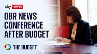 Office for Budget Responsibility news conference