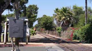 BNSF 173 with broken ditch light