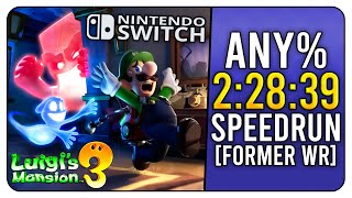 [Former WR] Luigi's Mansion 3 - Any% Speedrun in 2:28:39