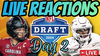 2024 NFL Draft Live | Round 2 & 3 Reaction | Kansas City Chiefs New & Analysis