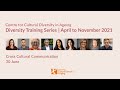 Cross Cultural Communication Webinar