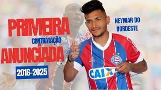 A primeira contratação do Bahia de cada temporada e como eles se saíram no Esquadrão