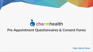 Pre Appointment Questionnaires