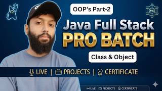 Master OOPs in Java Part-2🚀 | Class and Object | CoreJava Day-19