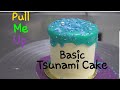 TSUNAMI  CAKE DESIGN|| BASIC  TUTORIAL