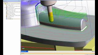 Edgecam Tutorial - frezowanie 3D - lektor angielski.