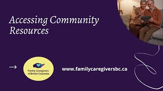Accessing Community Resources