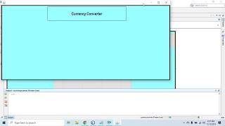 How to create World Currency Converter in Java jFrame || NetBeans || JFrame || Urdu || Hindi