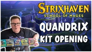 STRIXHAVEN QUANDRIX PRERELEASE KIT OPENING - #1 - Magic: the Gathering
